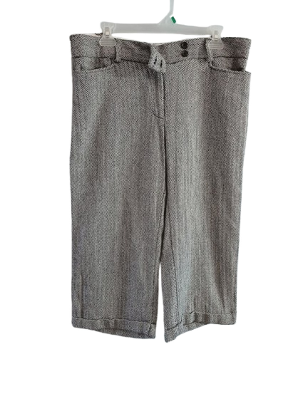 George Women's Chevron Patterned Capris Size 14